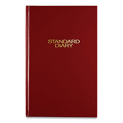 At-A-Glance Standard Diary Daily Diary, 2024 Edition, Wide/Legal Rule, Red Cover, (200) 12 x 7.75 Sheets