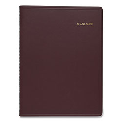 At-A-Glance Weekly Appointment Book, 11 x 8.25, Winestone Cover, 13-Month (Jan to Jan): 2024 to 2025