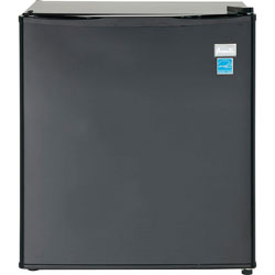 Avanti Products Refrigerator, 1.7 Cu. Ft., 18 inWx18-1/4 inLx20-1/4 inH, Black