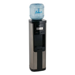 Avanti Products Hot and Cold Water Dispenser, 3-5 gal, 13 x 38.75, Stainless Steel