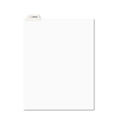 Avery Avery-Style Preprinted Legal Bottom Tab Dividers, Exhibit T, Letter, 25/Pack