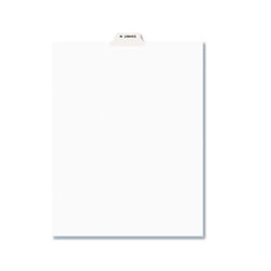 Avery Avery-Style Preprinted Legal Bottom Tab Dividers, Exhibit W, Letter, 25/Pack