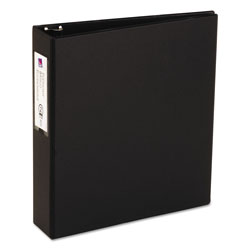 Avery Economy Non-View Binder with Round Rings, 11 x 8 1/2, 2 in Capacity, Black
