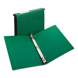 Avery Hanging Storage Flexible Non-View Binder with Round Rings, 3 Rings, 1 in Capacity, 11 x 8.5, Green