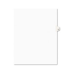 Avery Preprinted Legal Exhibit Side Tab Index Dividers, Avery Style, 10-Tab, 59, 11 x 8.5, White, 25/Pack