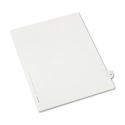 Avery Preprinted Legal Exhibit Side Tab Index Dividers, Allstate Style, 10-Tab, 29, 11 x 8.5, White, 25/Pack