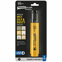 Avery UltraDuty Markers, XL Wide Tip, 1 Black Marker (29865)