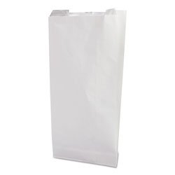 Bagcraft ToGo! Foil Insulator Deli and Sandwich Bags, 5.25 in x 12 in, White Unprinted, 500/Carton