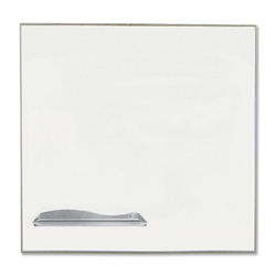 Balt Porcelain Magnetic Dry Erase, 4' x 4', Aluminum Frame