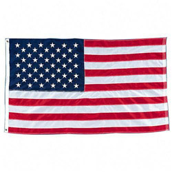 Baumgarten's Nylon American Flag, Stitched, 3'x5'