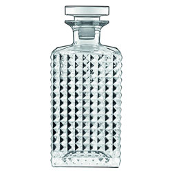 Bauscher Hepp Luigi Bormioli Mixology 25.25 oz Elixir Spirits Decanter with Airtight Glass Stopper