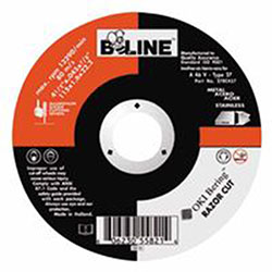 Bee Line Abrasives Depressed Center Cut-Off Wheel, 4 1/2in Dia, .045in Thick, 7/8in Arbor, 46 Grit