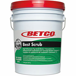 Betco Best Scrub Floor Cleaner, Concentrate Liquid, 640 fl oz (20 quart)