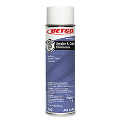 Betco BestScent Smoke and Odor Eliminator Aerosol, Fruit/Floral Scent, 16 oz Aerosol Can, 12/Carton