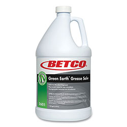 Betco BioActive Solutions Grease Solv, Orange Scent, 1 gal Bottle, 4/Carton