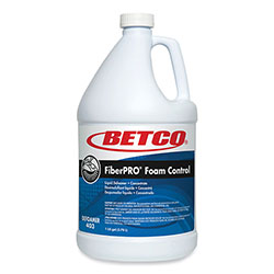 Betco FiberPro Foam Control Liquid Defoamer, 1 gal Bottle, 4/Carton