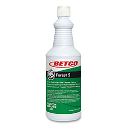 Betco Forest 5, Mint Scent, 32 oz Bottle, 12/Carton