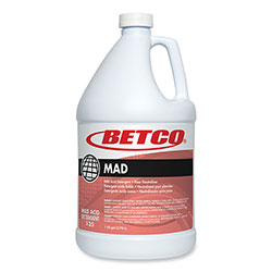 Betco MAD Detergent, Characteristic Scent, 1 gal, 4/Carton