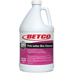Betco Pink Lotion Skin Cleanser, Lotion, 1 gal, Clean Bouquet, Applicable on Hand, pH Balanced, Moisturising, Non-irritating, 4/Carton