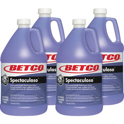 Betco Spectaculoso Lavender General Cleaner - Concentrate - 128 fl oz (4 quart) - 4 / Carton - Purple