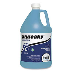 Betco Squeaky Concentrate Floor Cleaner, Characteristic Scent, 1 gal Bottle, 4/Carton