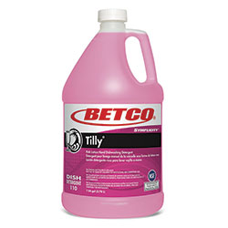 Betco Symplicity Tilly Hand Dishwashing Detergent, Fresh Bouquet Scent, 1 gal Bottle, 4/Carton