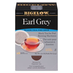 Bigelow Tea Company Earl Grey Black Tea Pods, 1.90 oz, 18/Box