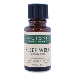 Biotone® Sleep Well Essential Oil, 0.5 oz Bottle, Woodsy Scent
