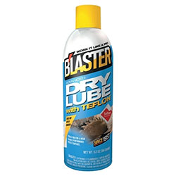 Blaster Advanced Dry Lube with Teflon™ Fluoropolymer, 9.3 oz Net Fill, Aerosol Can