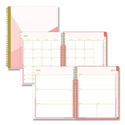Blue Sky Cali Create-Your-Own Cover Academic Year Weekly/Monthly Planner, Pink Artwork, 11 x 8.5, 12-Month (July-June): 2023-2024