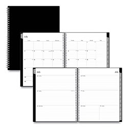 Blue Sky Enterprise Academic Weekly/Monthly Planner, Enterprise Artwork, 11 x 8.5, Black Cover, 12-Month (July to June): 2023 to 2024