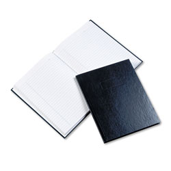 Blueline Business Notebook with Self-Adhesive Labels, 1-Subject, Medium/College Rule, Blue Cover, (192) 9.25 x 7.25 Sheets