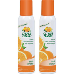Beaumont Citrus Magic Fresh Orange Scent Air Spray, Fresh Orange Scent, 7 fl. oz., 2/PK