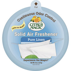 Beaumont Air Freshener, Solid, Pure Linen, 8 Oz, 3/Pk, Blue