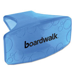 Boardwalk Bowl Clip, Cotton Blossom Scent, Blue, 12/Box, 6 Boxes/Carton