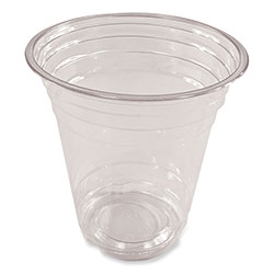 Boardwalk Clear Plastic PETE Cups, 12 oz, 50/Pack