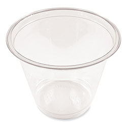Boardwalk Clear Plastic PETE Cups, 9 oz, 50/Pack