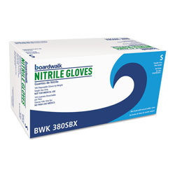Boardwalk Disposable General-Purpose Nitrile Gloves, Small, Blue, 4 mil, 1,000/Carton
