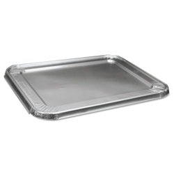Boardwalk Half Size Aluminum Steam Table Pan Lid, Deep, 100/Carton (BWKLIDSTEAMHF)