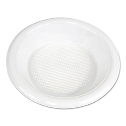 Boardwalk Hi-Impact Plastic Dinnerware, Bowl, 10-12 oz, White, 1000/Carton