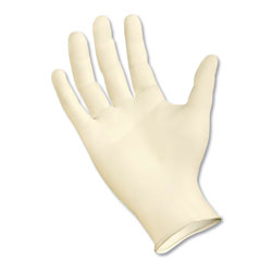 Boardwalk Powder-Free Synthetic Examination Vinyl Gloves, Medium, Cream, 5 mil, 1000/Ctn