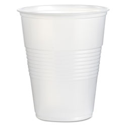 Boardwalk Translucent Plastic Cold Cups, 16 oz, Polypropylene, 20 Cups/Sleeve, 50 Sleeves/Carton