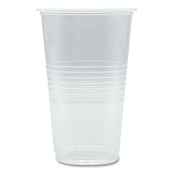 Boardwalk Translucent Plastic Cold Cups, 20 oz, Clear, 1,000/Carton