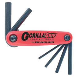 Bondhus 1.5 mm -6 mm Gorilla Grip Foldup Tool Set