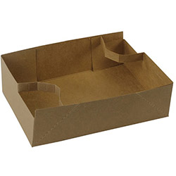 BOXit #1 Carry Out Tray, 4 Cup