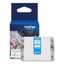 Brother CZ Roll Cassette, 1.97 in x 16.4 ft, White