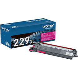 Brother Genuine TN229XLM High-yield Magenta Toner Cartridge, Laser, Magenta, High Yield, 2,300 Pages