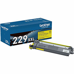 Brother Genuine TN229XXLY Super High-yield Yellow Toner Cartridge, Laser, Yellow, Super High Yield, 4,000 Pages