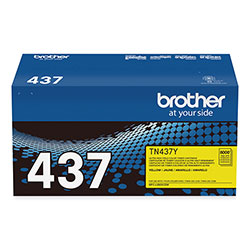 Brother TN437Y Ultra High-Yield Toner, 8,000 Page-Yield, Yellow