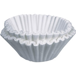 Bunn BCF-100 Flat Bottom Paper Coffee Filters, 10 Cup Size